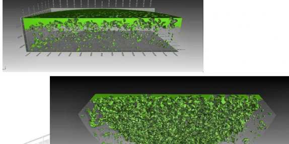 CT-Analysen mit grafischer und statistischer 3d-Auswertung